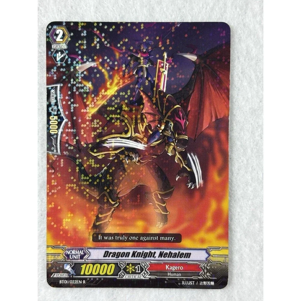 Cardfight!! Vanguard Kagero Foil Card Lot Dragonic Overlord Blockade Gaias 4